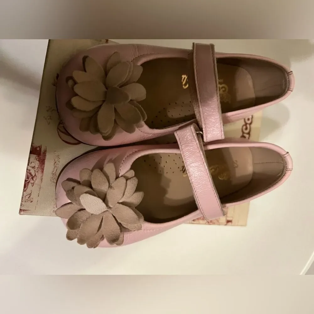 Cucada by Eli children's shoes low shoes Gr. 23 Pink Sz 7